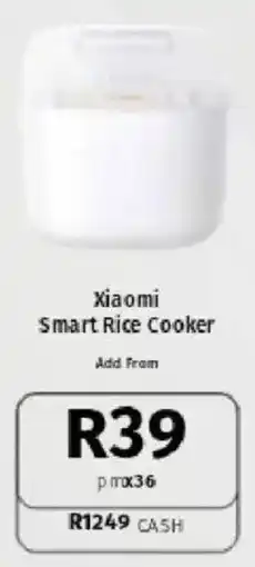 Vodacom Xiaomi Smart Rice Cooker offer