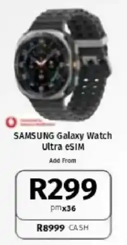 Vodacom Samsung Galaxy Watch Ultra ESIM offer