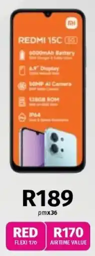 Vodacom Redmi 15C offer