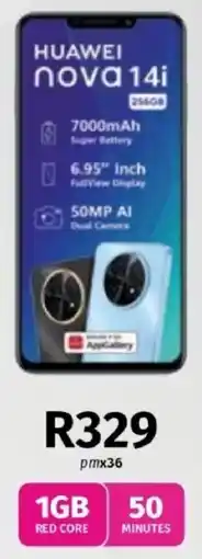 Vodacom Huawei Nova 14i offer
