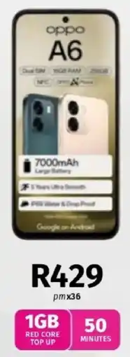 Vodacom Oppo A6 offer
