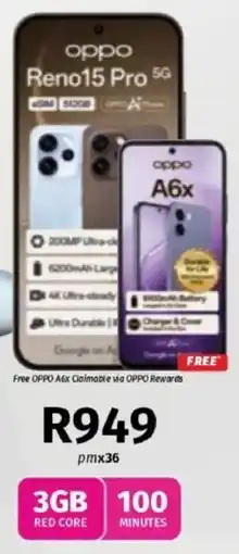 Vodacom Oppo Reno15 Pro offer