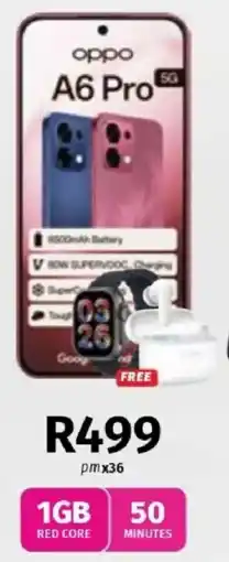 Vodacom Oppo A6 Pro offer