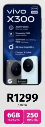 Vodacom Vivo X300 offer