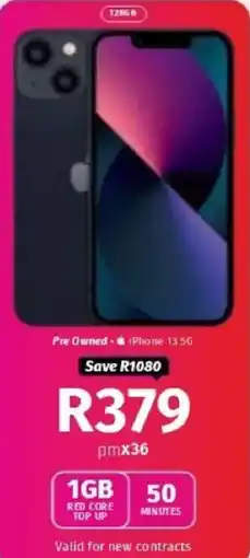 Vodacom Pre Owned-iPhone 13 5G offer