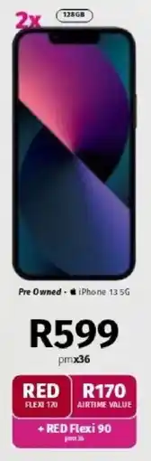Vodacom Pre Owned iPhone 13 5G offer