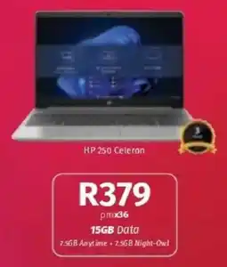 Vodacom HP 250 Celeron offer