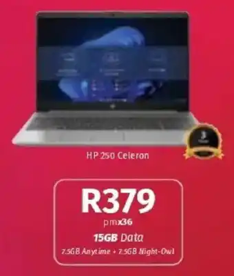 Vodacom HP 250 Celeron offer