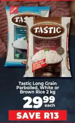 Food Lover's Market Tastic Long Grain Parboiled, White or Brown Rice offer