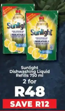 Food Lover's Market Sunlight Dishwashing Liquid Refills offer