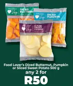 Food Lover's Market Food Lover's Diced Butternut, Pumpkin or Sliced Sweet Potato offer