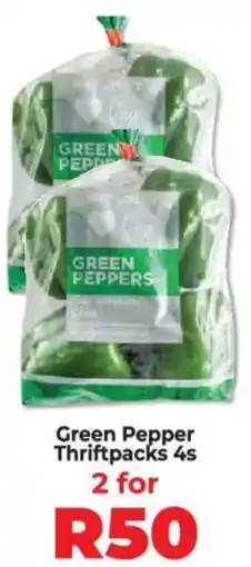 Food Lover's Market Green Pepper Thriftpacks offer