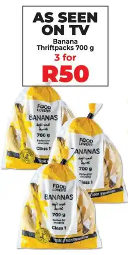 Food Lover's Market Banana Thriftpacks offer