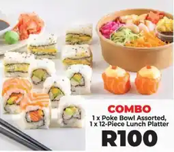 Food Lover's Market Poke Bowl Assorted and Lunch Platter offer