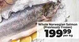 Food Lover's Market Whole Norwegian Salmon offer