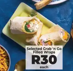 Food Lover's Market Selected Grab 'n Go Filled Wraps offer