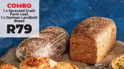 Food Lover's Market Sprouted Grain Farm Loaf and German Landbröt Bread offer