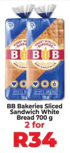 Food Lover's Market BB Bakeries Sliced Sandwich White Bread offer