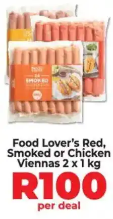 Food Lover's Market Food Lover's Red, Smoked or Chicken Viennas offer