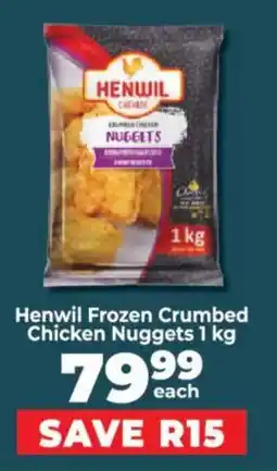 Food Lover's Market Henwil Frozen Crumbed Chicken Nuggets offer