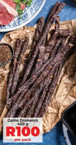 Food Lover's Market Game Droëwors offer