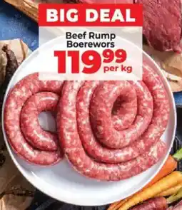 Food Lover's Market Beef Rump Boerewors offer