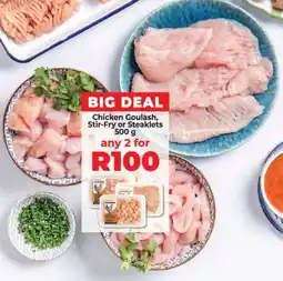 Food Lover's Market Chicken Goulash, Stir-Fry or Steaklets offer