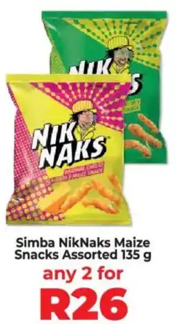 Food Lover's Market Simba NikNaks Maize Snacks Assorted offer