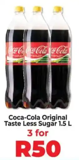 Food Lover's Market Coca-Cola Original Taste Less Sugar offer