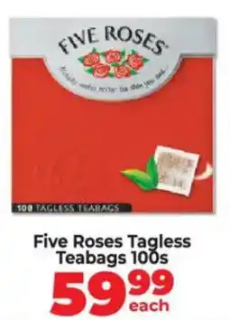 Food Lover's Market Five Roses Tagless Teabags offer