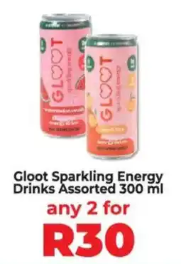 Food Lover's Market Gloot Sparkling Energy Drinks Assorted offer