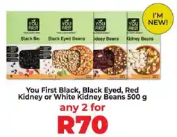 Food Lover's Market You First Black, Black Eyed, Red Kidney or White Kidney Beans offer