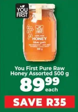 Food Lover's Market You First Pure Raw Honey Assorted offer