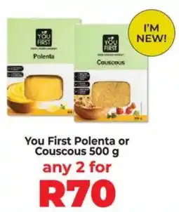 Food Lover's Market You First Polenta or Couscous offer