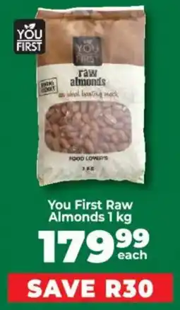 Food Lover's Market You First Raw Almonds offer