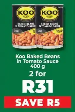 Food Lover's Market Koo Baked Beans in Tomato Sauce offer