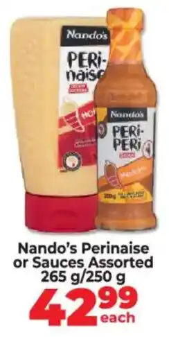 Food Lover's Market Nando's Perinaise or Sauces Assorted offer