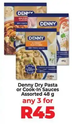 Food Lover's Market Denny Dry Pasta or Cook-In Sauces Assorted offer