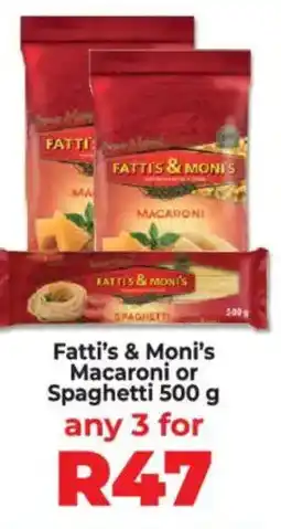 Food Lover's Market Fatti's & Moni's Macaroni or Spaghetti offer
