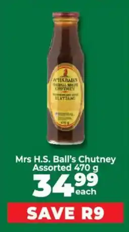 Food Lover's Market Mrs H.S. Ball's Chutney Assorted offer
