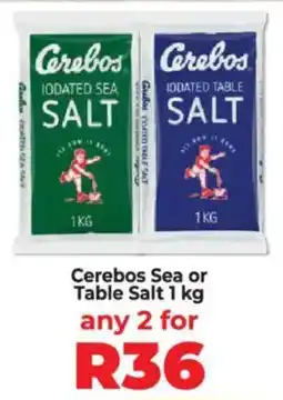 Food Lover's Market Cerebos Sea or Table Salt offer