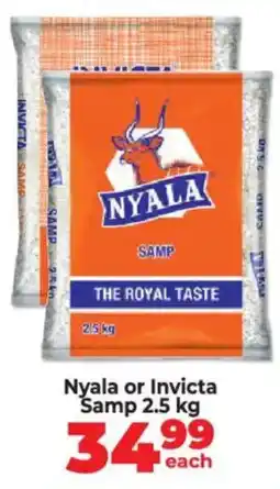 Food Lover's Market Nyala or Invicta Samp offer
