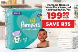 Food Lover's Market Pampers Nappies Value Pack Assorted offer