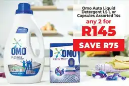 Food Lover's Market Omo Auto Liquid Detergent or Capsules Assorted offer