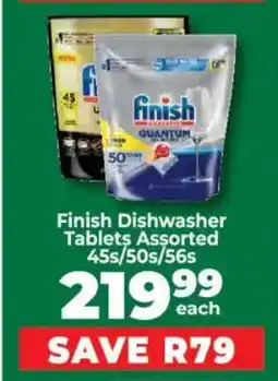 Food Lover's Market Finish Dishwasher Tablets Assorted offer