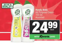 Spar Handy Andy All Purpose Cream Assorted offer
