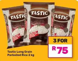 Game Tastic Long Grain Parboiled Rice offer