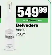 Spar Tops Belvedere Vodka-750ml offer