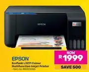 Game Epson Eco Tank L3211 Colour Multifunction Inkjet Printer 850022285 offer