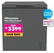 Game Hisense 198L Chest Freezer 850042473 offer